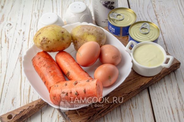 Салат «Морковка» на Новый год 2023