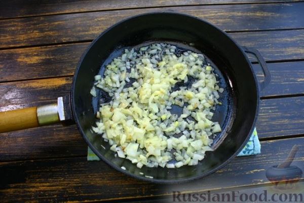 Хумус из чечевицы с грибами